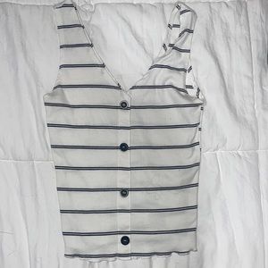 black and white striped tank!
